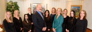 Team image of whole family dentistry staff